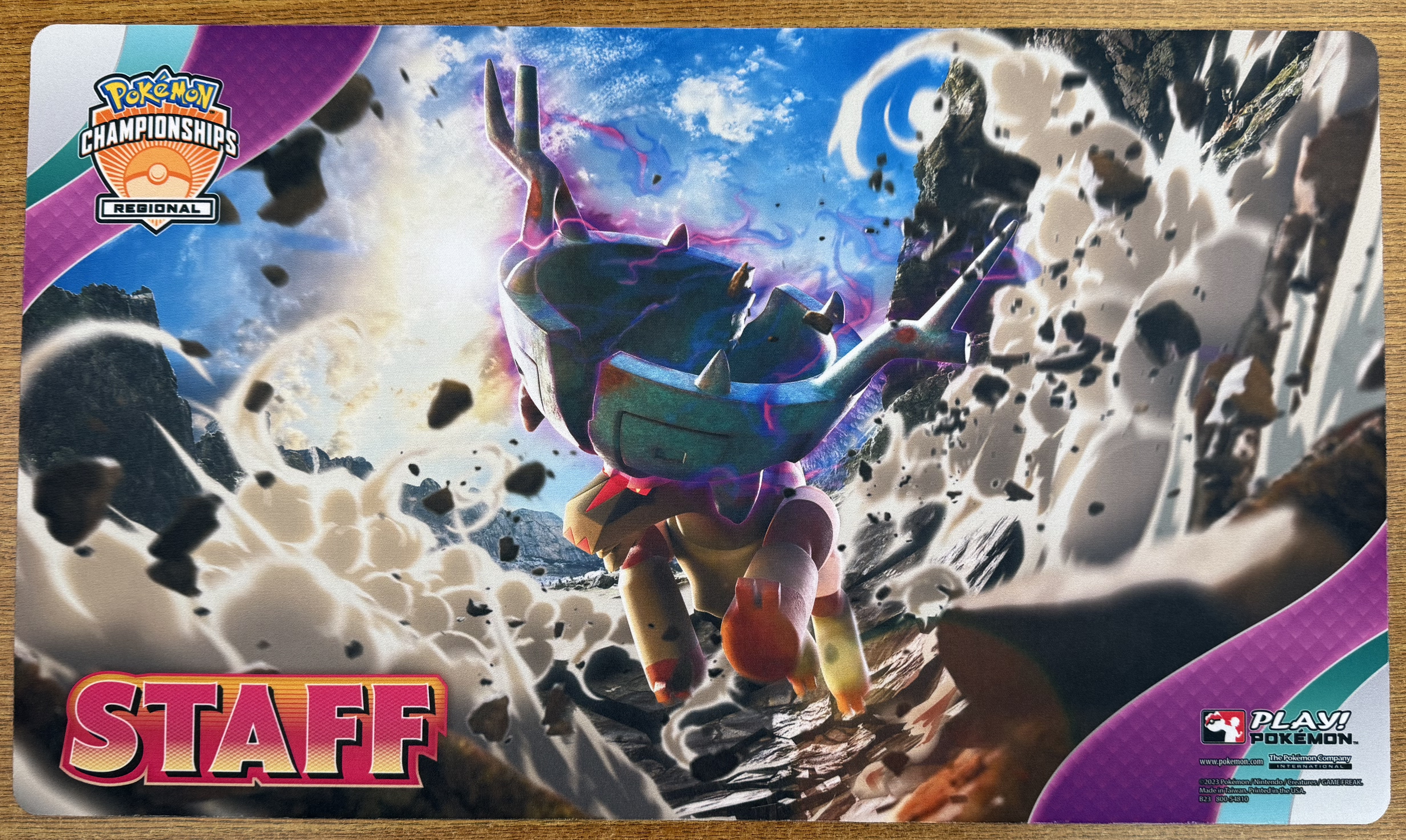 Ting Lu Staff Playmat